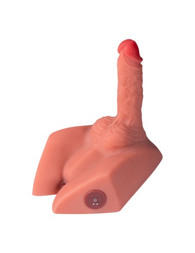 XISE - MICHAEL REALISTISCHER DILDO UND ANUS-MASTURBATOR MIT STOSSFUNKTION 15 CM