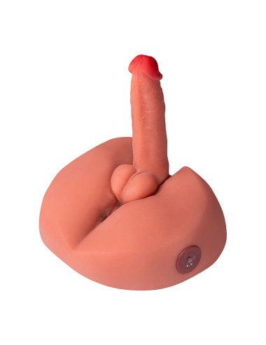 XISE - HONEY REALISTISCHER DILDO-MASTURBATOR MIT VIBRATION 25 CM