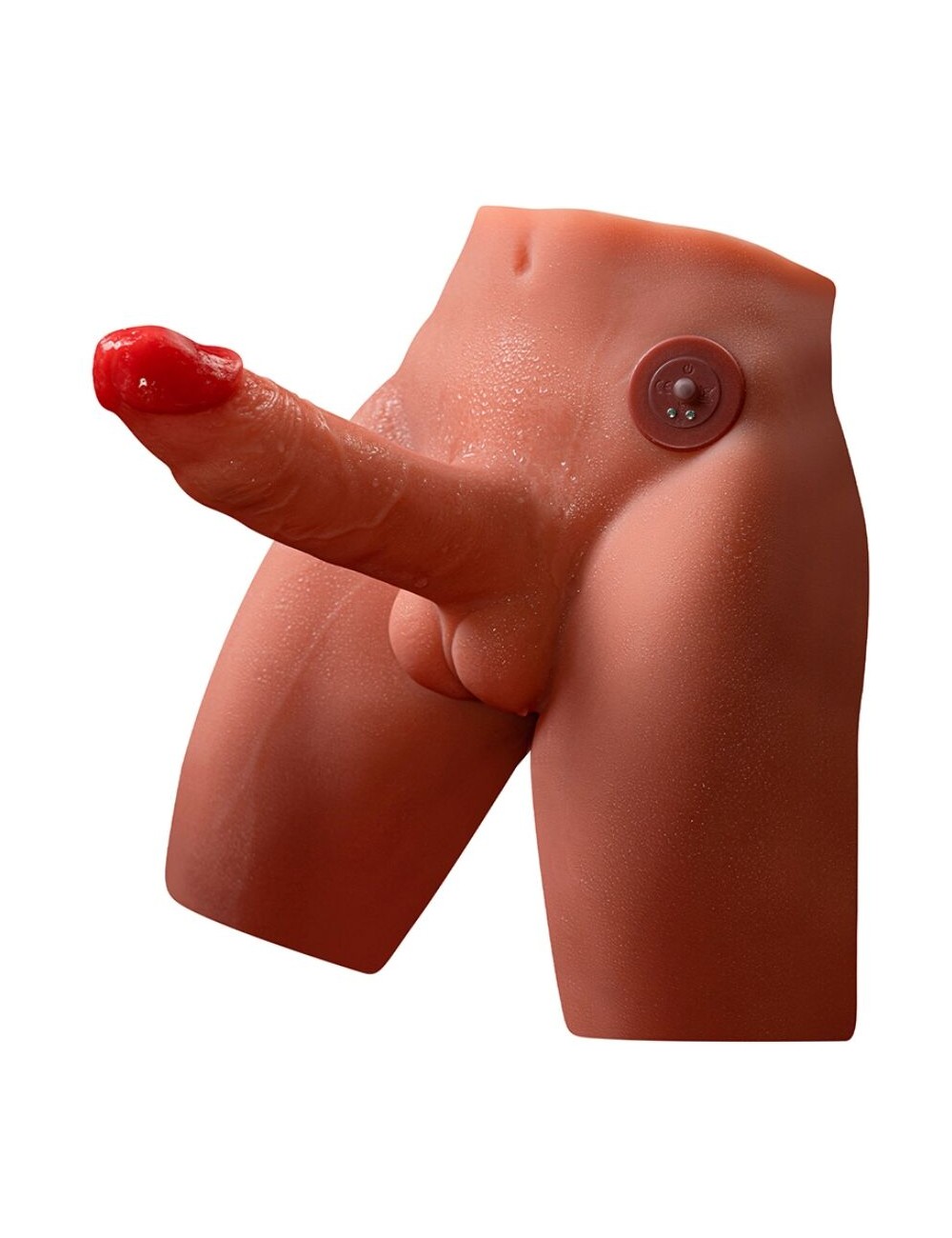 XISE - JASON REALISTISCHER DILDO-MASTURBATOR MIT STOSS UND VIBRATION 17 CM