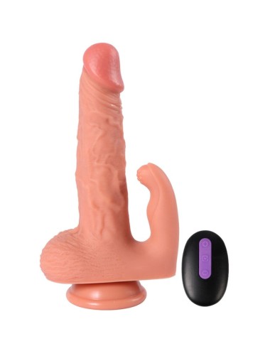 SHEQU - HAYDEN DILDO UND KLITORISSTIMULATOR MIT VIBRATION UND FERNBEDIENUNG 16 CM