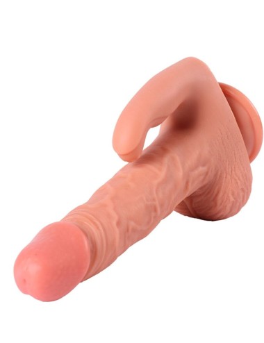 SHEQU - HAYDEN DILDO UND KLITORISSTIMULATOR MIT VIBRATION UND FERNBEDIENUNG 16 CM