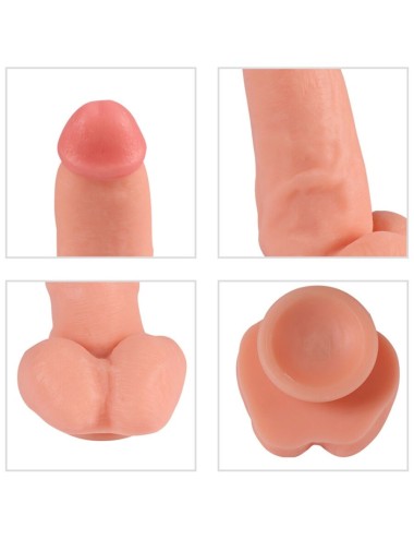 SHEQU - RED EAGLE VIBRATORDILDO MIT FERNBEDIENUNG 17 CM