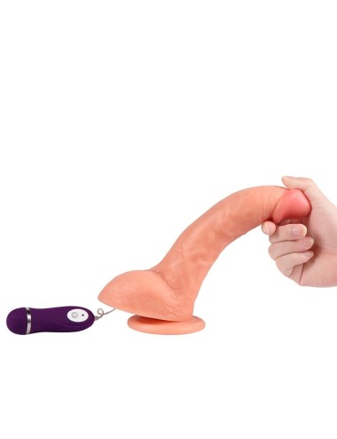 SHEQU - BEAST VIBRIERENDER DILDO MIT FERNBEDIENUNG 24,5 CM