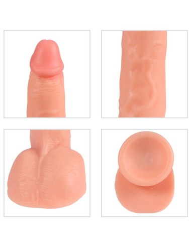 SHEQU - BEAST VIBRIERENDER DILDO MIT FERNBEDIENUNG 24,5 CM