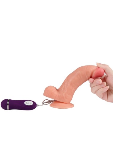 SHEQU - IRON DRAGON VIBRATORDILDO MIT FERNBEDIENUNG 17,5 CM