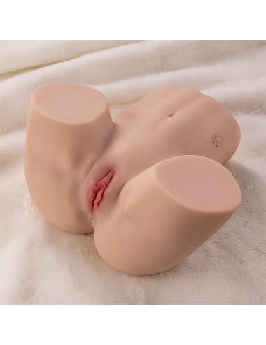 XISE - MAYA SUCKING REALISTISCHER VAGINA- UND ANUS-MASTURBATOR MIT VIBRATION UND STIMULIERENDEN WELLEN 4