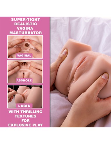 XISE - CONNIE BACK MASTURBATOR VAGINA UND ANUS REALISTISCHE MULTIPOSITION MIT VIBRATION