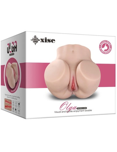 XISE - OLGA REALISTISCHER MULTIPOSITIONS-VAGINA- UND ANUS-MASTURBATOR