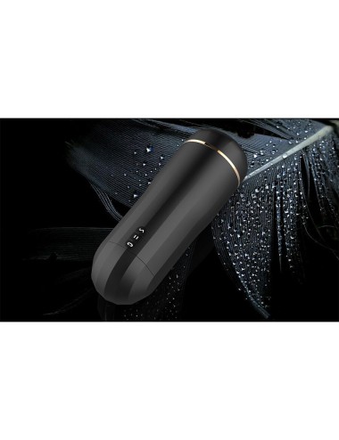 SHEQU - SNOW VAGINA MASTURBATOR MIT VIBRATION UND STIMULIERENDEN WELLEN