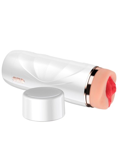 SHEQU - RILEY VAGINA-MASTURBATOR MIT VIBRATION UND STIMULIERENDEN WELLEN