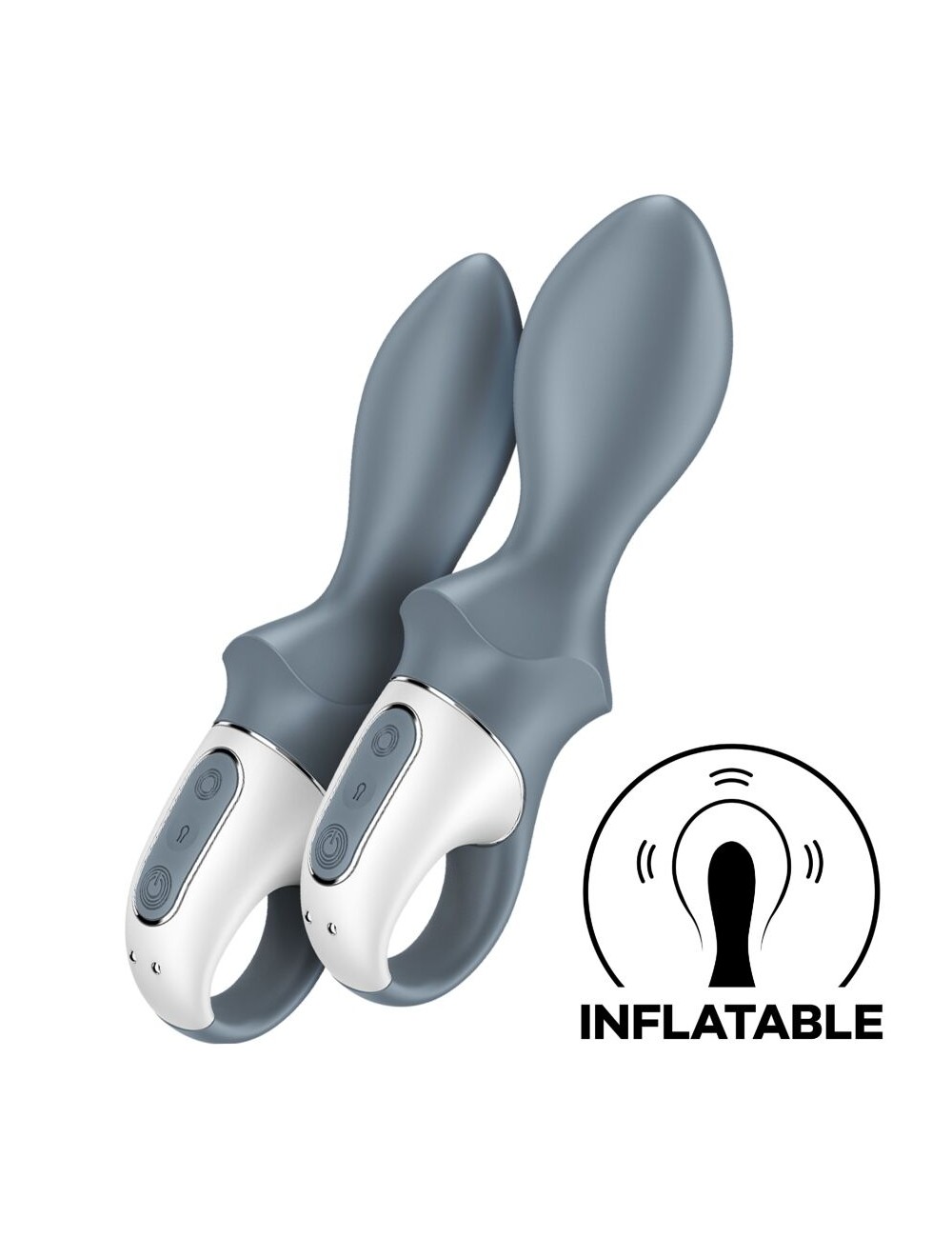 SATISFYER - AIR PUMP BOOTY 1 ANAL AUFBLASBARER VIBRATOR GRAU SATISFYER - AIR PUMP BOOTY 1 ANAL AUFBLASBARER VIBRATOR GRAU