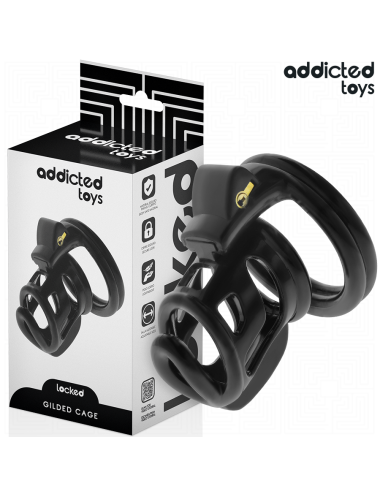 ADDICTED TOYS LOCKED - GILDEN CAGE PENISKÄFIG 8
