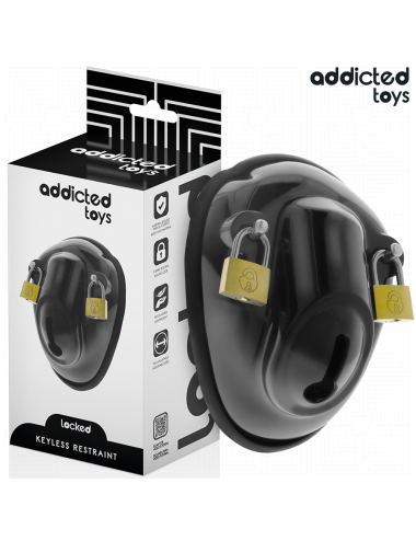 ADDICTED TOYS LOCKED - SCHLÜSSELLOSER PENISKÄFIG 11