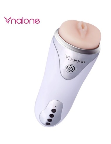 NALONE - MAGICIAN MASTURBATOR MIT VIBRATION WEISS