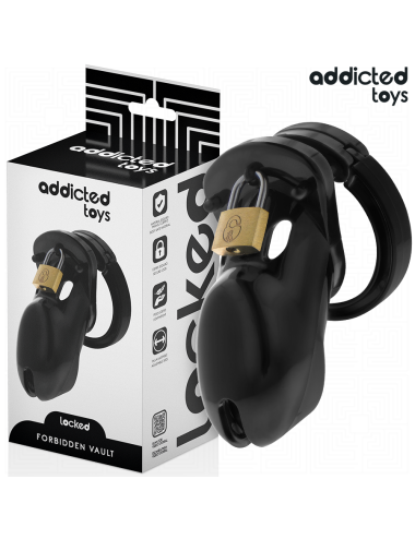 ADDICTED TOYS LOCKED - VERBOTENES PENISKÄFIG 10 CM