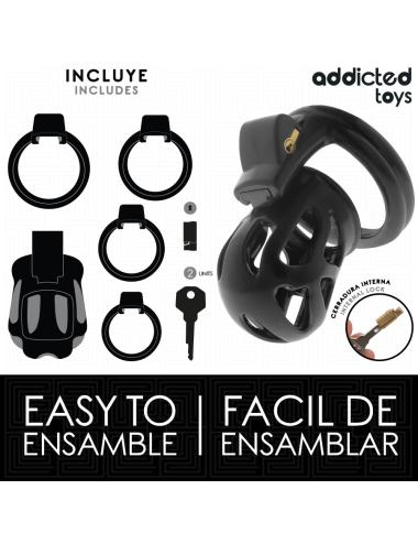 ADDICTED TOYS LOCKED - SILENT KEEP PENISKÄFIG 7,5 CM
