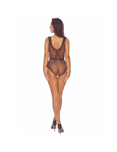 PASSION - BS115 SCHWARZER GITTER-BODYSTOCKING