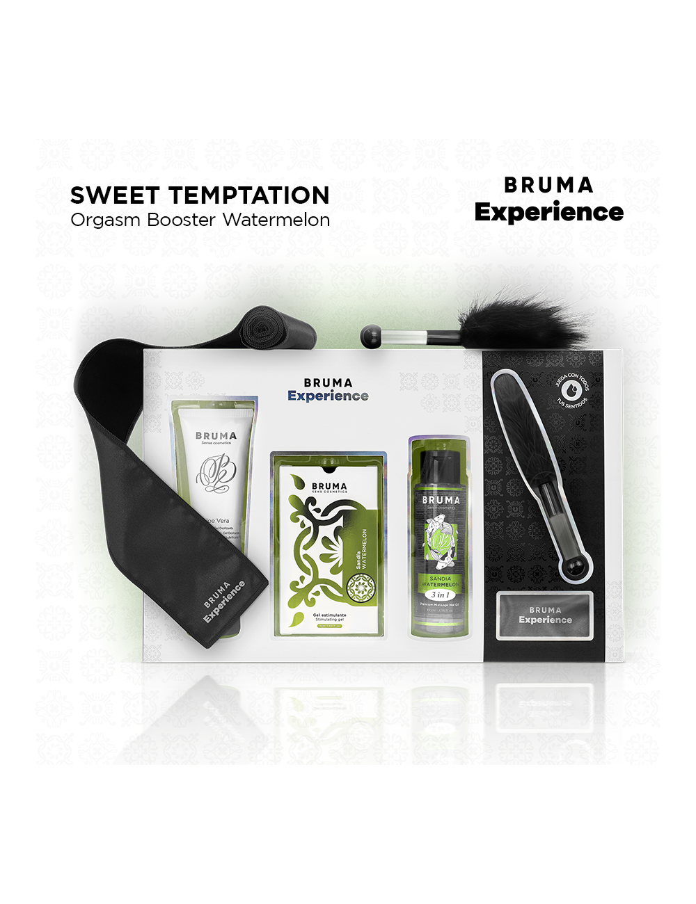 BRUMA XPERIENCE - SÜSSE WASSERMELONE TEMPTATION KIT MIT ORGASMUSVERSTÄRKER BRUMA XPERIENCE - SÜSSE WASSERMELONE TEMPTATION KIT MIT ORGASMUSVERSTÄRKER