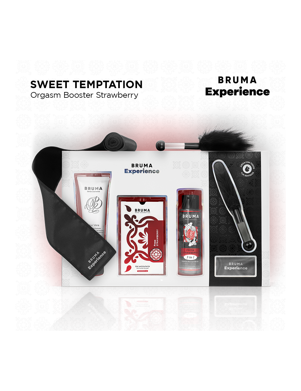 BRUMA XPERIENCE - SÜSSE ERDBEERE VERSUCHUNGSSET MIT ORGASMUSVERSTÄRKER BRUMA XPERIENCE - SÜSSE ERDBEERE VERSUCHUNGSSET MIT ORGASMUSVERSTÄRKER