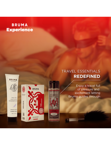 BRUMA XPERIENCE - SÜSSE ERDBEERE VERSUCHUNGSSET MIT ORGASMUSVERSTÄRKER