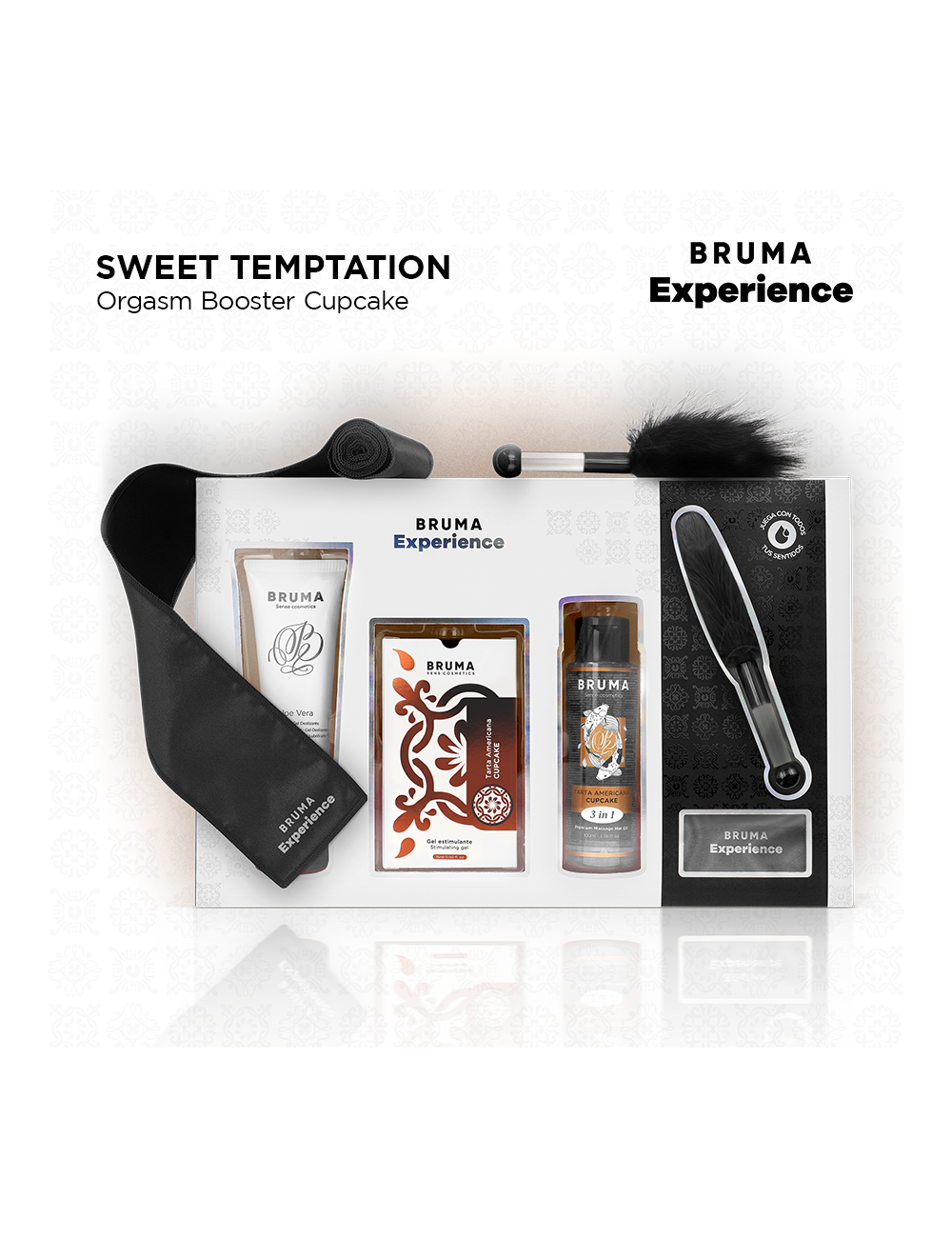 BRUMA XPERIENCE - SÜSSES AMERICAN TART TEMPTATION KIT MIT ORGASMUSVERSTÄRKER BRUMA XPERIENCE - SÜSSES AMERICAN TART TEMPTATION KIT MIT ORGASMUSVERSTÄRKER