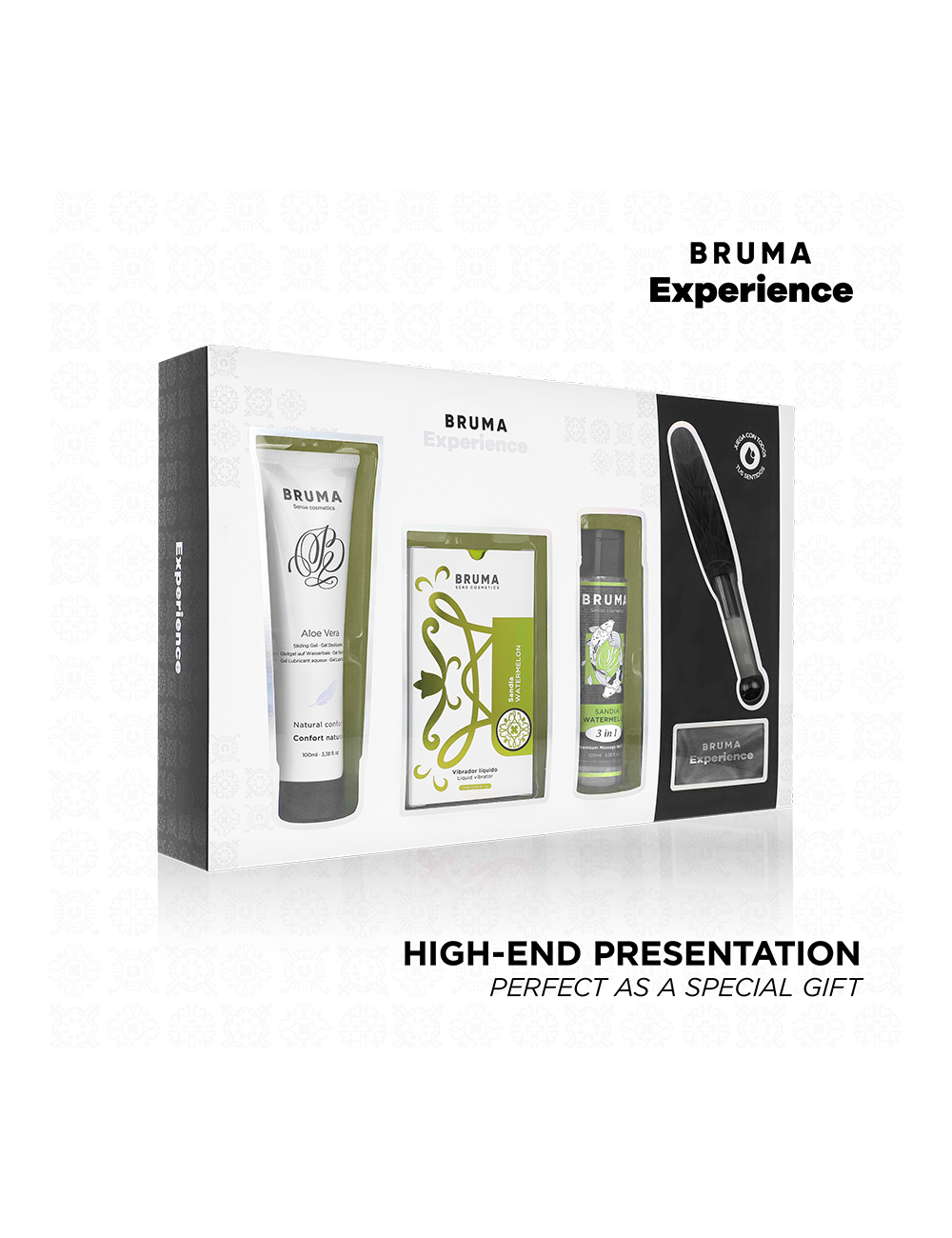 BRUMA XPERIENCE - SÜSSE VERSUCHUNG KIT VIBRO-ORGASMISCHE WASSERMELONE BRUMA XPERIENCE - SÜSSE VERSUCHUNG KIT VIBRO-ORGASMISCHE WASSERMELONE
