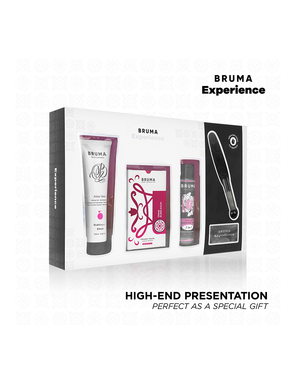 BRUMA XPERIENCE - VIBRO-ORGASMISCHES SÜSSES KAUGUMMI-VERSUCHUNGSSET BRUMA XPERIENCE - VIBRO-ORGASMISCHES SÜSSES KAUGUMMI-VERSUCHUNGSSET