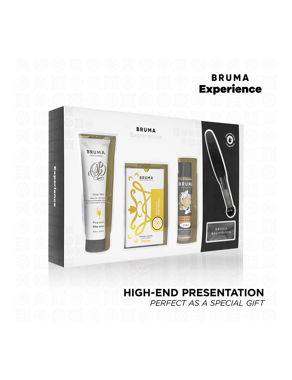 BRUMA XPERIENCE – VIBRO-ORGASMIC PINA COLADA SWEET TEMPTATION KIT BRUMA XPERIENCE – VIBRO-ORGASMIC PINA COLADA SWEET TEMPTATION KIT