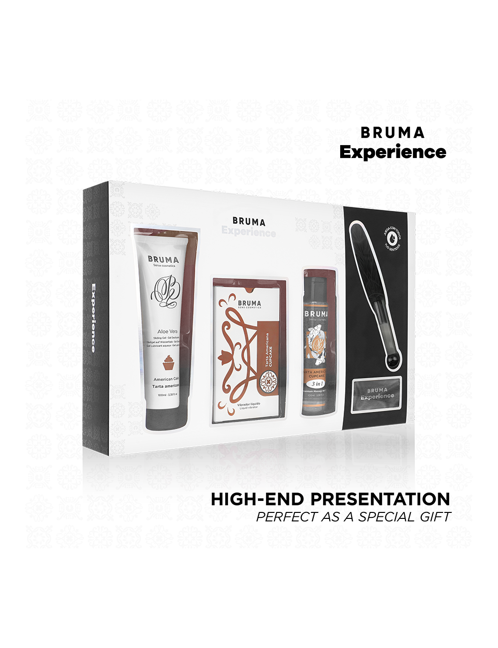 BRUMA XPERIENCE - SÜSSE VERSUCHUNG KIT VIBRO-ORGASMISCHER AMERIKANISCHER KUCHEN BRUMA XPERIENCE - SÜSSE VERSUCHUNG KIT VIBRO-ORGASMISCHER AMERIKANISCHER KUCHEN