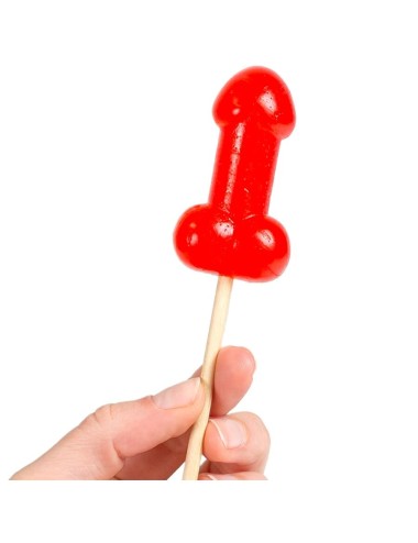 SECRETPLAY - CHERRY CANDY PENIS LOLLIPOP MIT WÜRZIGEM HITZEEFFEKT