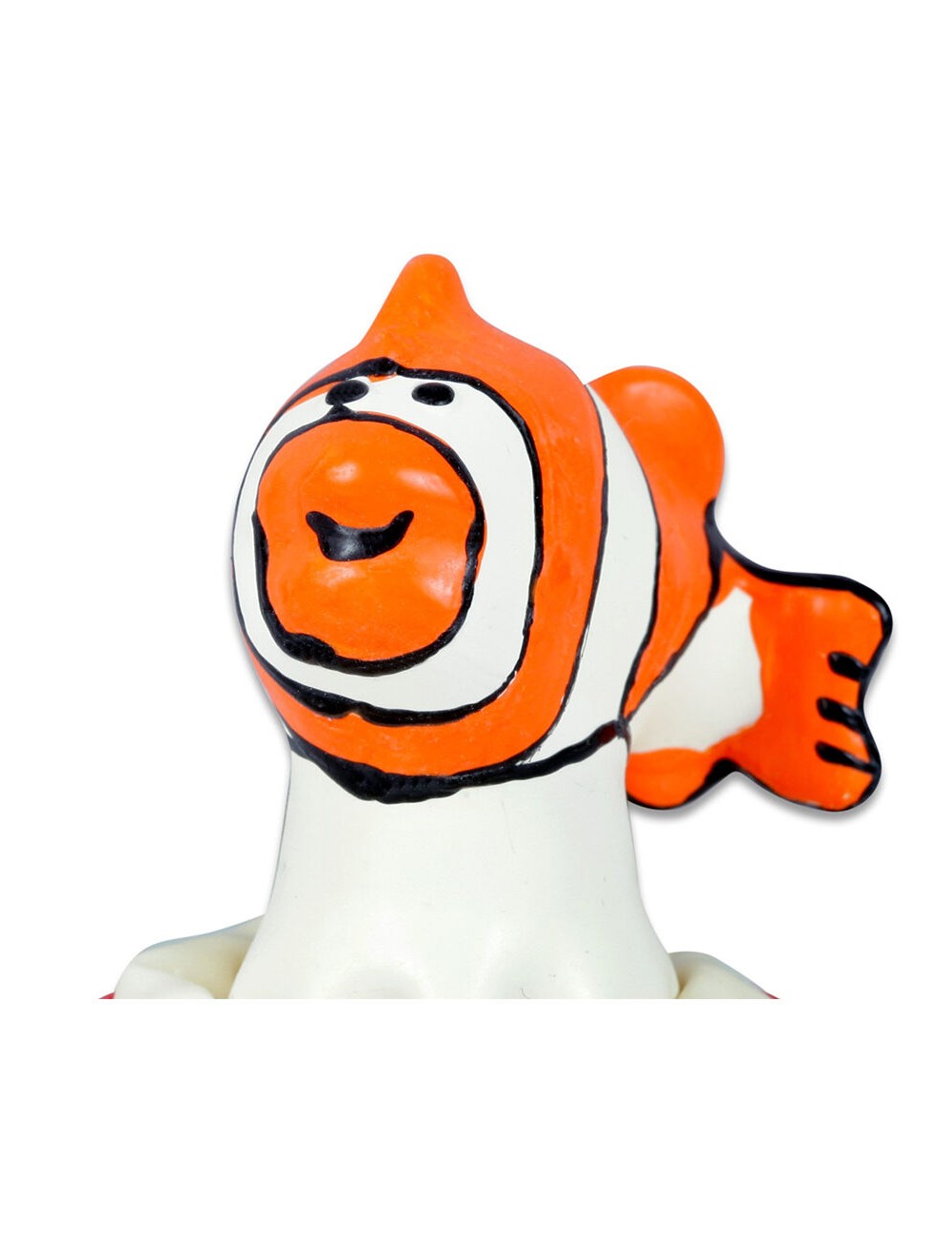 CONDOMERIE - HANDBEMALTE NEUHEITSKONDOME FISCH ORANGE