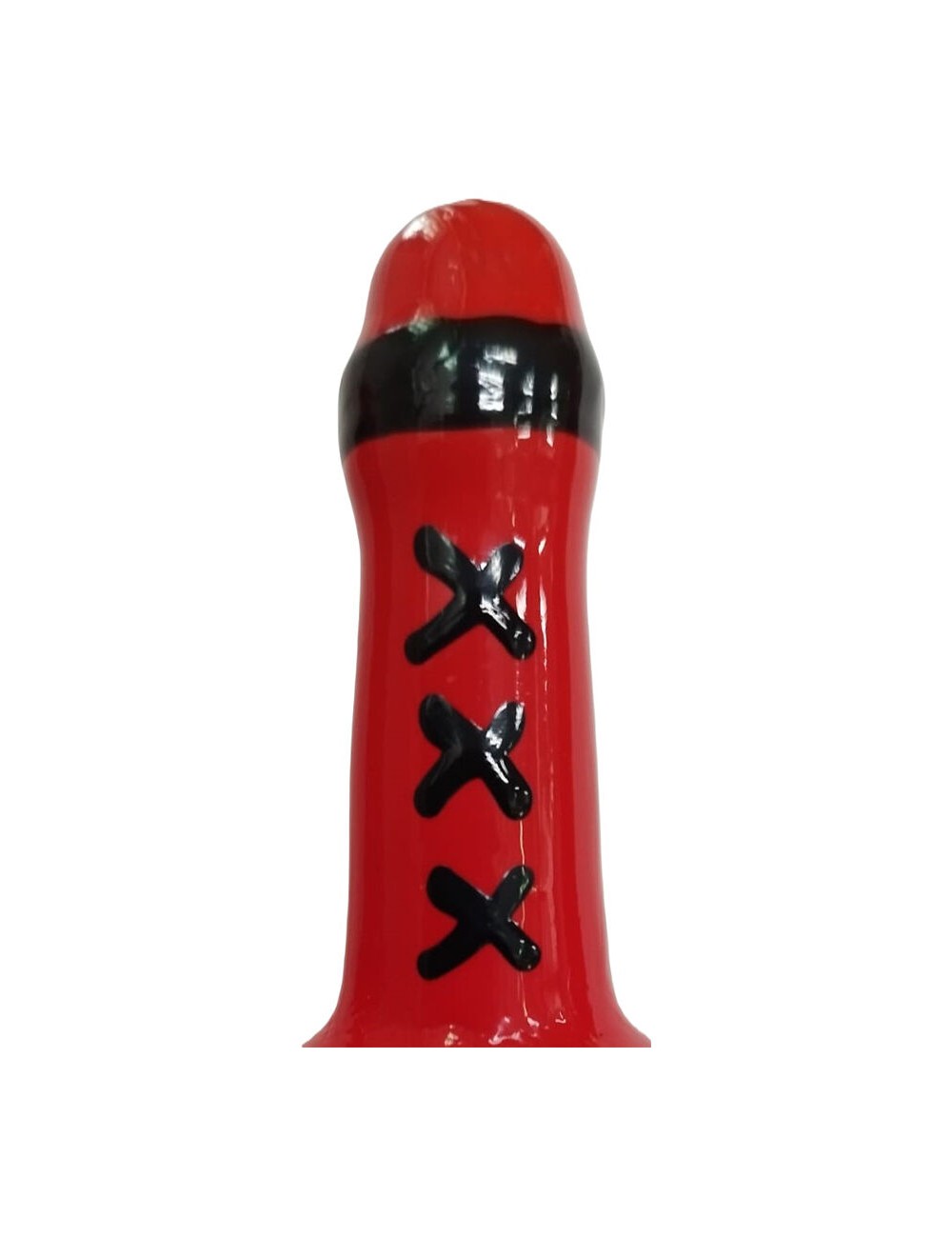 CONDOMERIE - HANDBEMALTE NEUHEITSKONDOME AMSTERDAM ROT