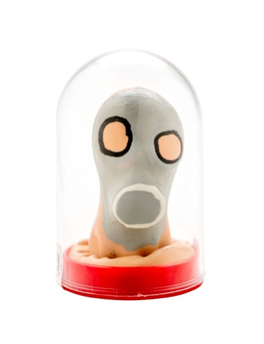 CONDOMERIE - HANDBEMALTE NEUHEIT KONDOME GASMASKE