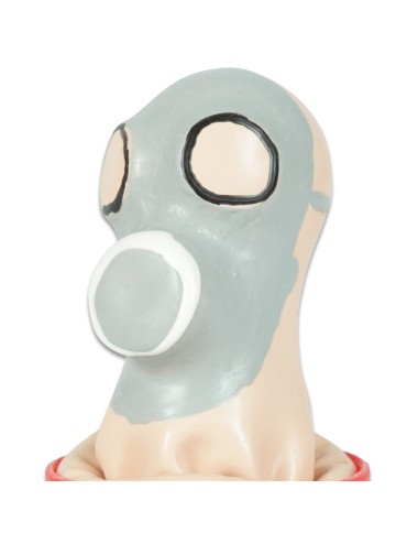 CONDOMERIE - HANDBEMALTE NEUHEIT KONDOME GASMASKE