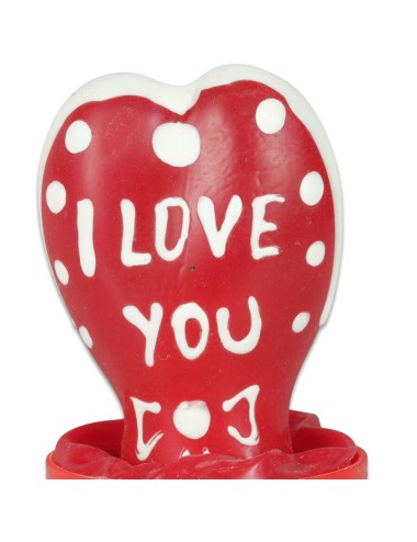 CONDOMERIE - HANDBEMALTE NEUHEITSKONDOME HERZ - ICH LIEBE DICH MODELL 1