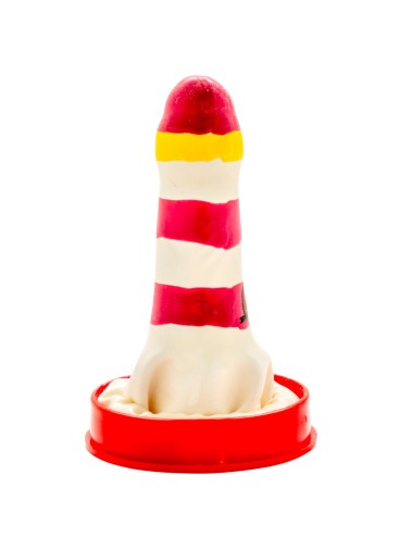 CONDOMERIE - HANDBEMALTE NEUHEITSKONDOME LEUCHTTURM