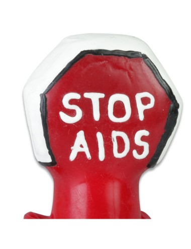 CONDOMERIE - HANDBEMALTE NEUHEITEN-KONDOME STOP AIDS