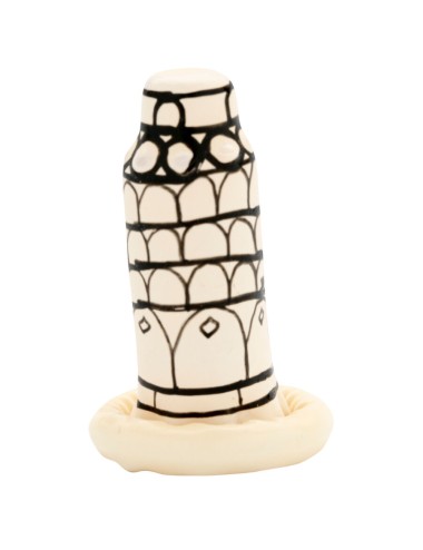 CONDOMERIE - HANDBEMALTE NEUHEITSKONDOME PISA-TURM