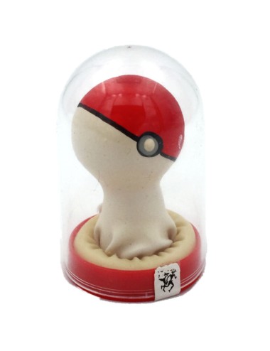 CONDOMERIE - HANDBEMALTE NEUHEITSKONDOME POKEBALL ROT-WEISS