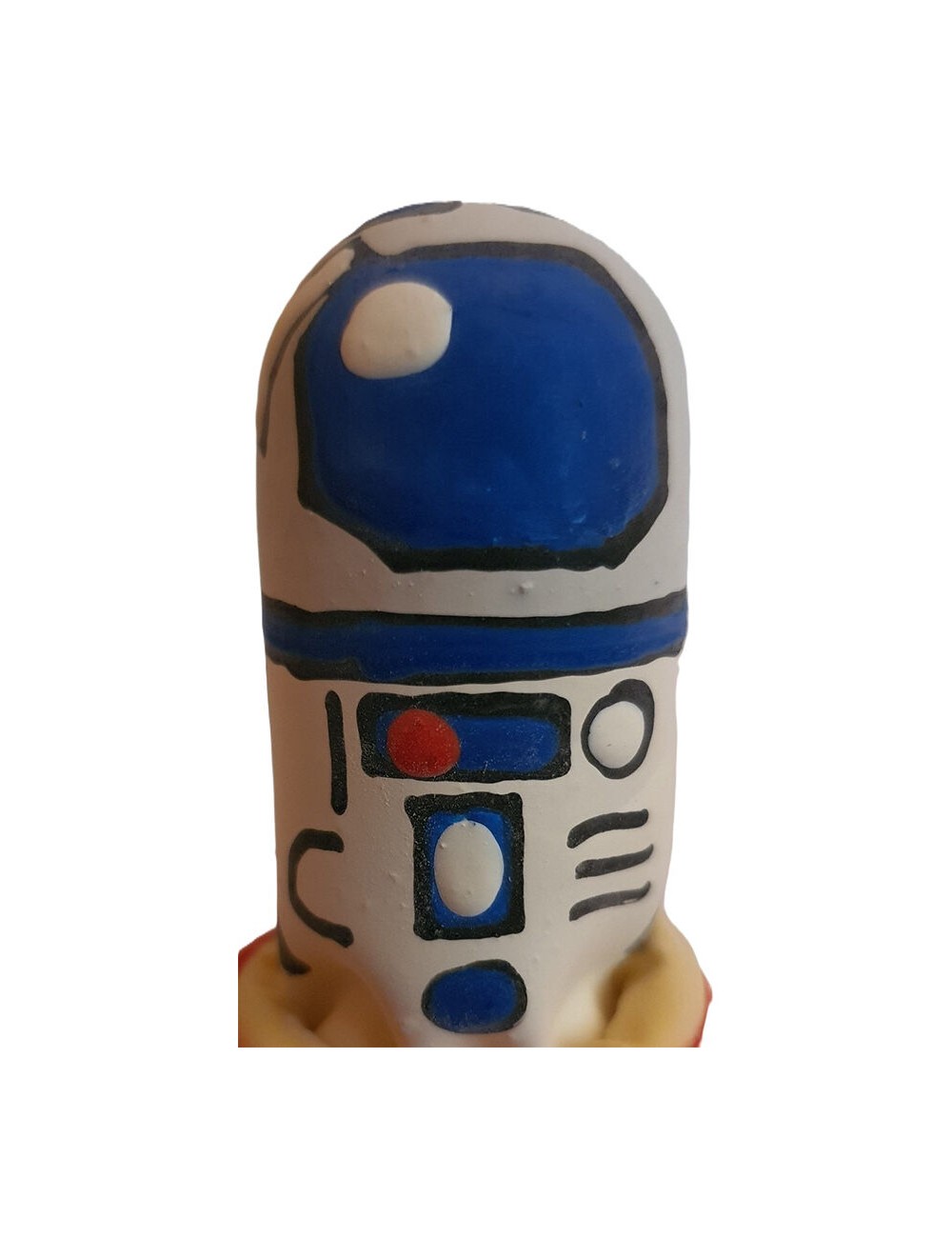 CONDOMERIE - HANDBEMALTER NEUHEITS-KONDOME-ROBOTER