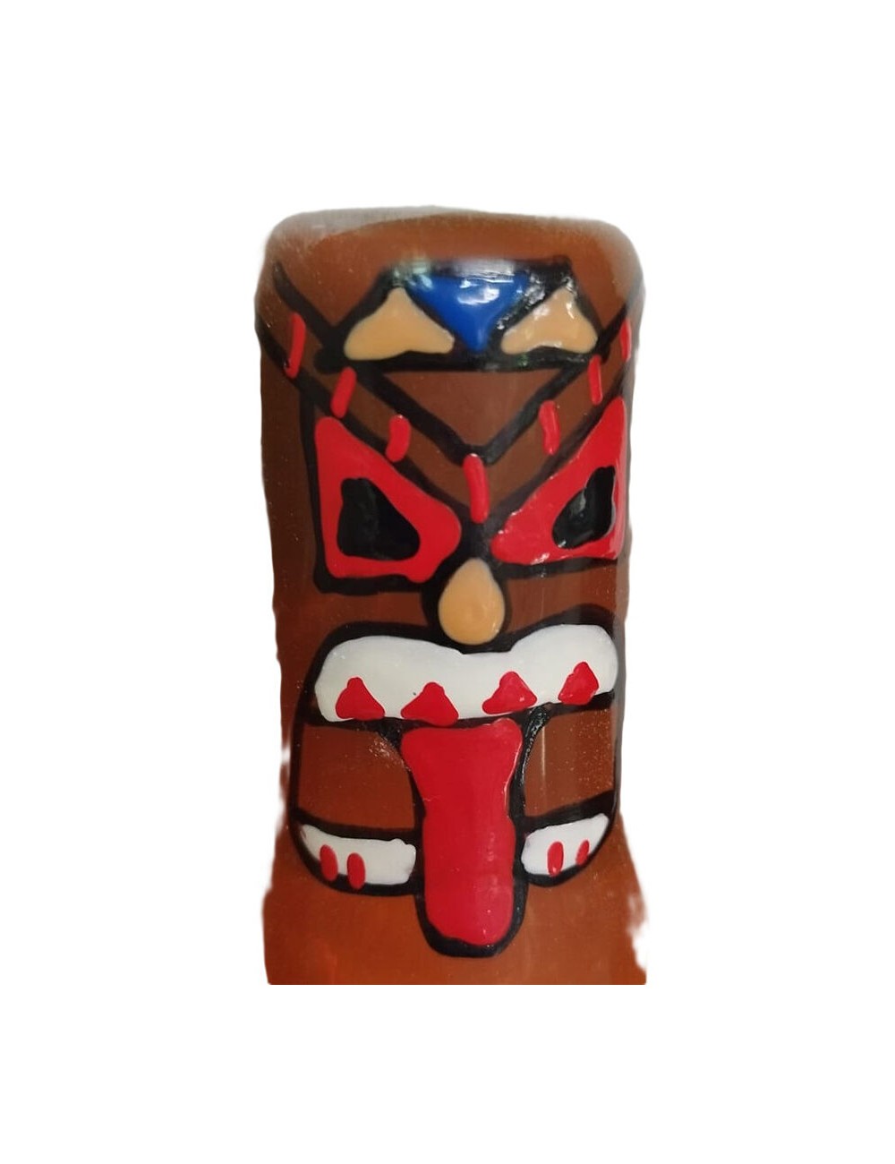 CONDOMERIE - HANDBEMALTE NEUHEITSKONDOME TIKI TOTEM-01 CONDOMERIE - HANDBEMALTE NEUHEITSKONDOME TIKI TOTEM-01