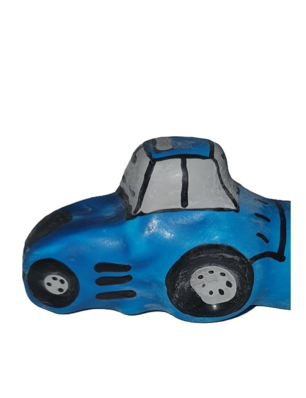 CONDOMERIE - HANDBEMALTE NEUHEITSKONDOME TRAKTOR BLAU XL CONDOMERIE - HANDBEMALTE NEUHEITSKONDOME TRAKTOR BLAU XL