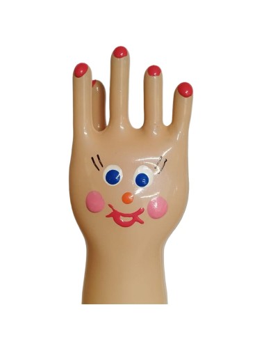 CONDOMERIE - HANDBEMALTE NEUHEITSKONDOME GROSSE GLÜCKLICHE HAND XL