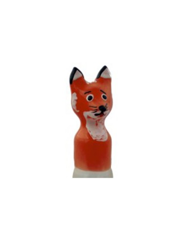 CONDOMERIE - HANDBEMALTE NEUHEITSKONDOME FUCHSBRAUN XL