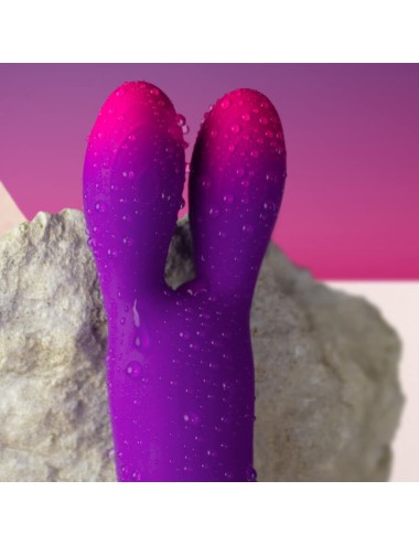 ROCKS-OFF - GLO-GIRL BUNNY LILA FLEXIBLER VIBRATOR