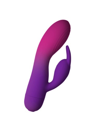 ROCKS-OFF - GLO-GIRL LILA RABBIT VIBRATOR