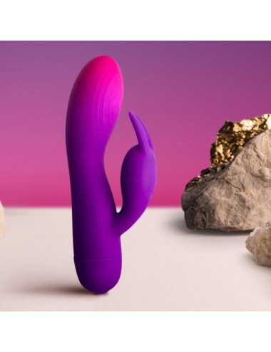 ROCKS-OFF - GLO-GIRL LILA RABBIT VIBRATOR