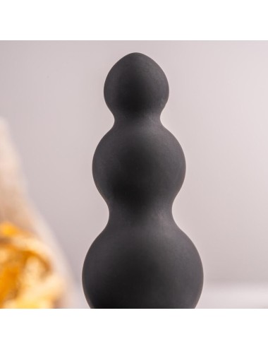 ROCKS-OFF - PETITE SENSATIONS BUBBLES ANAL PLUG VIBRATOR SCHWARZ