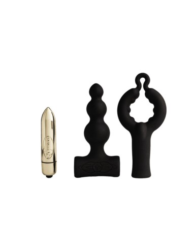 ROCKS-OFF - PETITE SENSATIONS BUBBLES ANAL PLUG VIBRATOR SCHWARZ