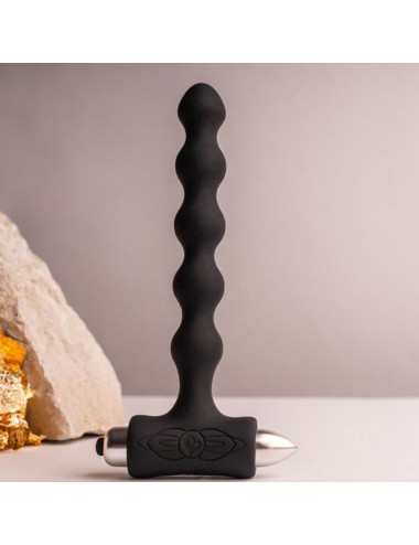 ROCKS-OFF - PETITE SENSATIONS PEARLS ANAL PLUG VIBRATOR SCHWARZ